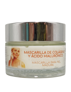 Fotografía de producto Mascarilla de Colageno y Acido Hialurónico con contenido de 50 gr. de Iq Herbal Products 